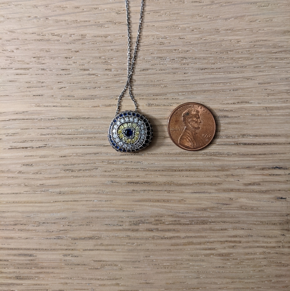 Evil Eye Crystal necklace